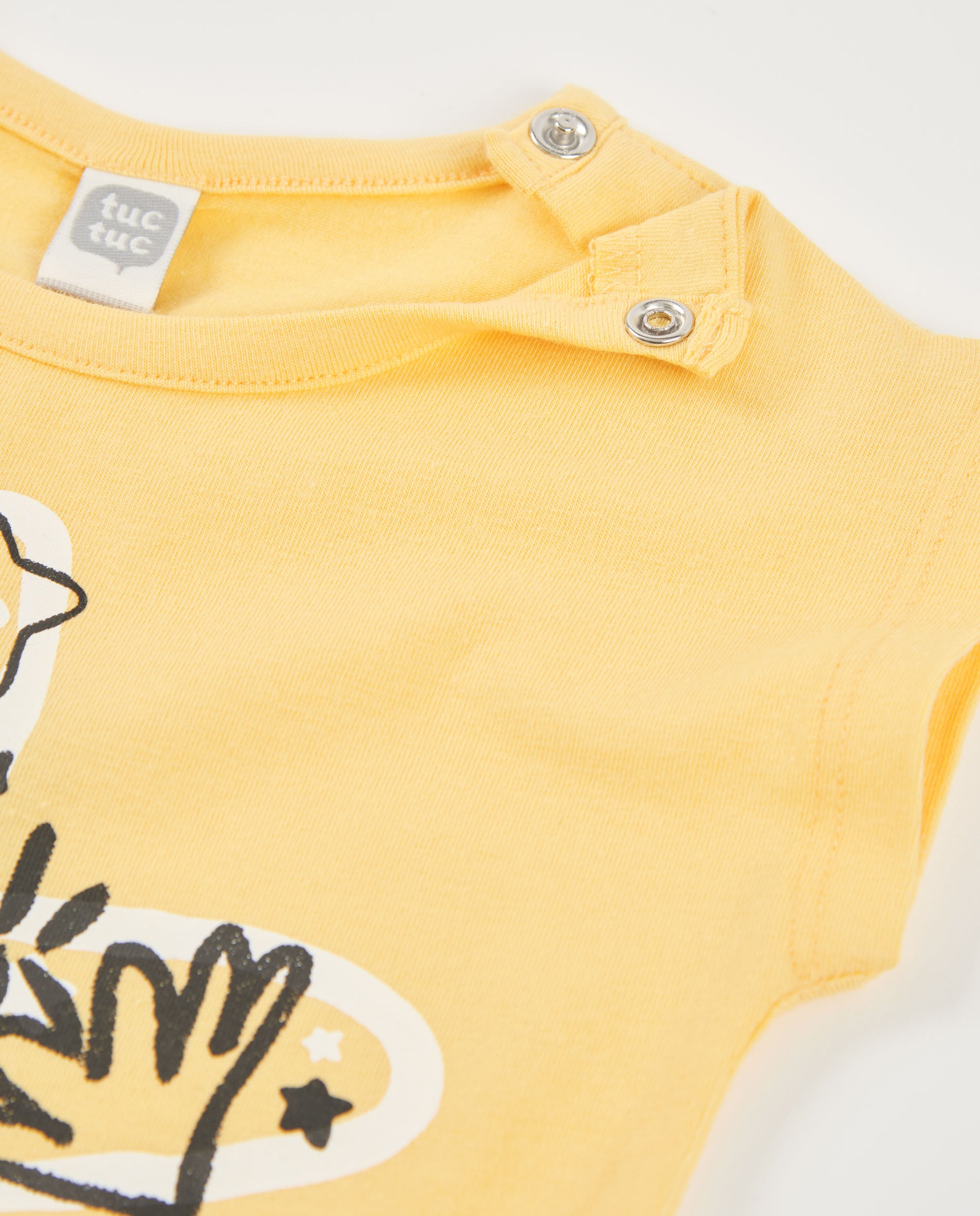 Tuc Tuc maglietta bambina jersey gialla stella marina