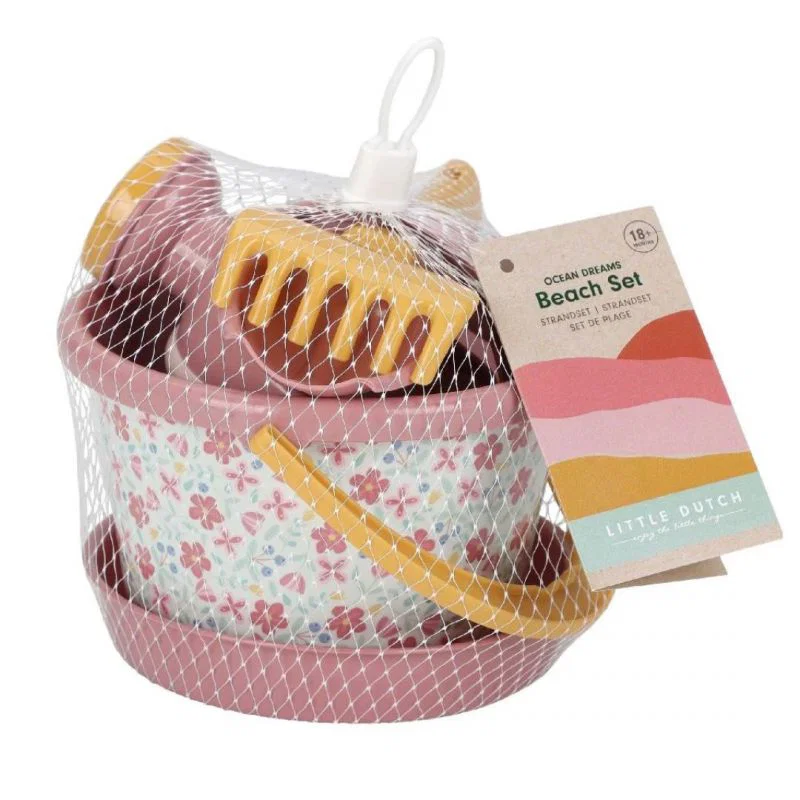 Little Dutch Ocean Dreams Set Spiaggia Rose Sabbia