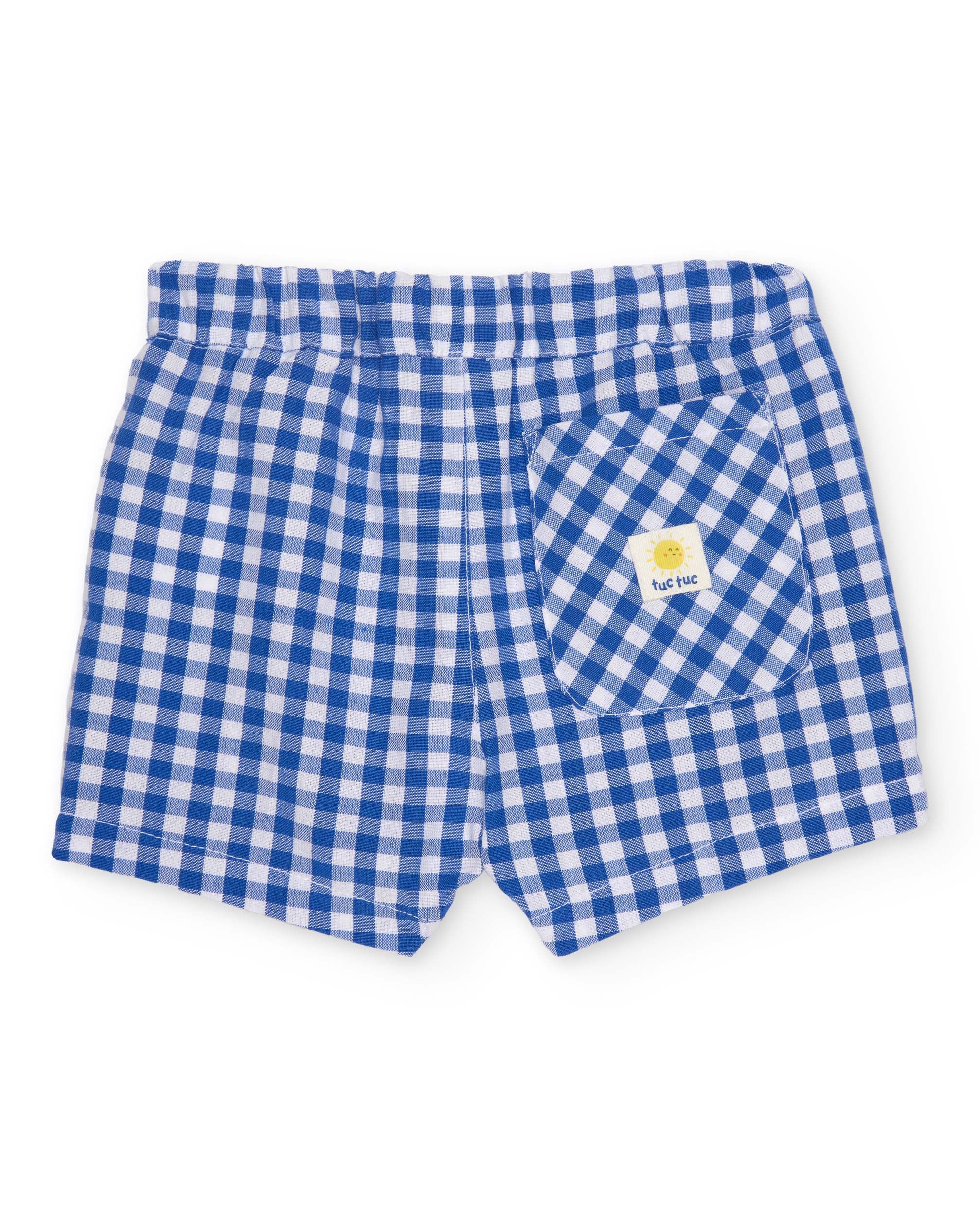 Tuc Tuc completo neonato maglietta shorts blu
