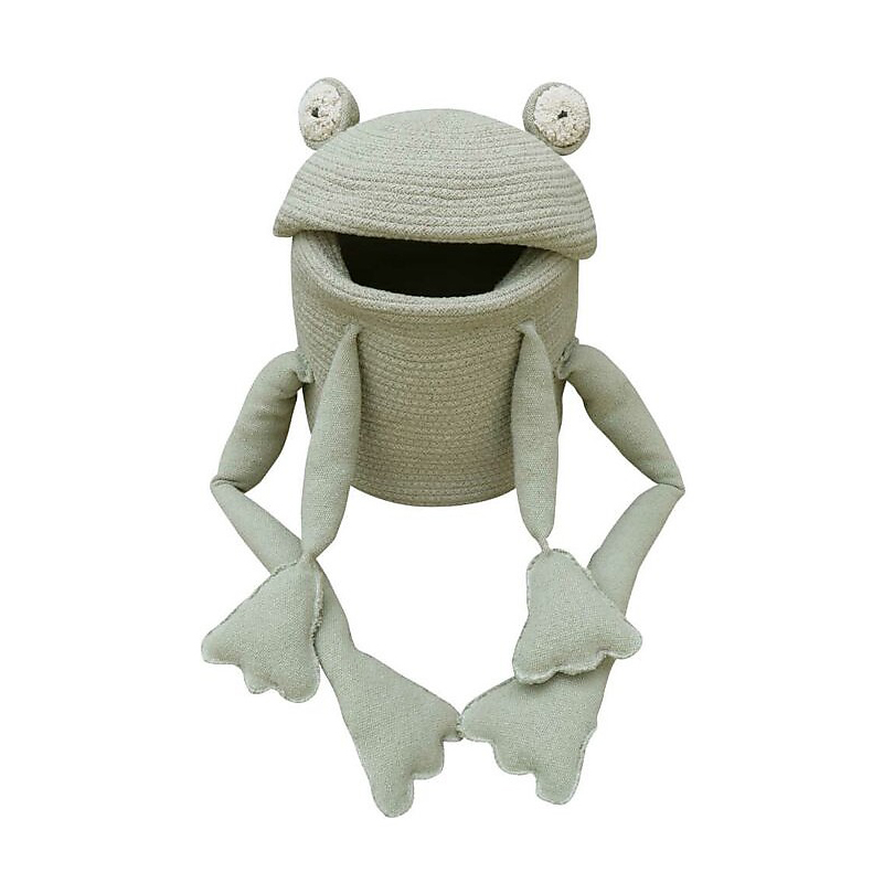 Lorena Canals Fantasy Garden Fred Frog cesto cotone
