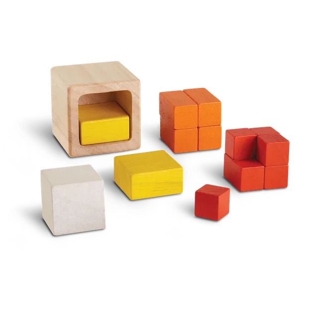 Plan Toys Fraction Cubes gioco frazioni legno