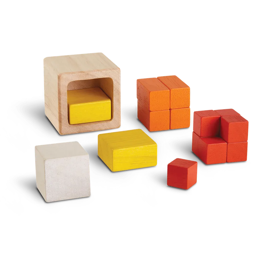 Plan Toys Fraction Cubes gioco frazioni legno
