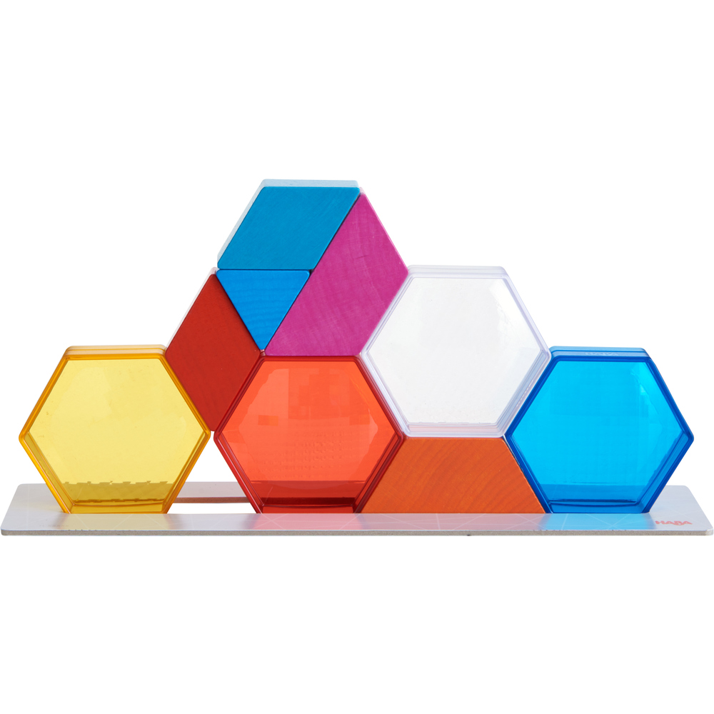 HABA Cristalli colorati gioco impilabile 14 pezzi