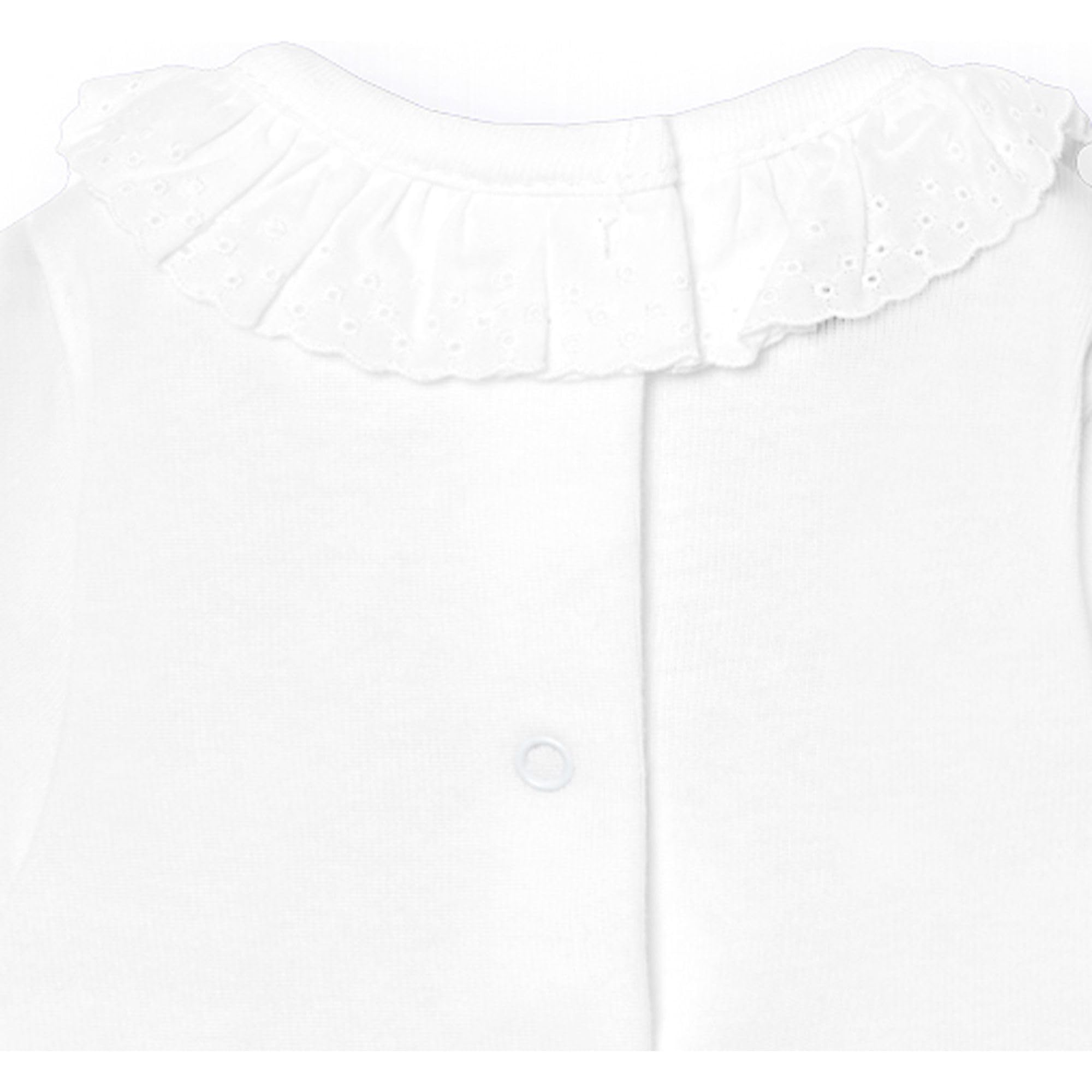 Babidu 1193 body maniche corte pizzo 12-18 mesi rosa