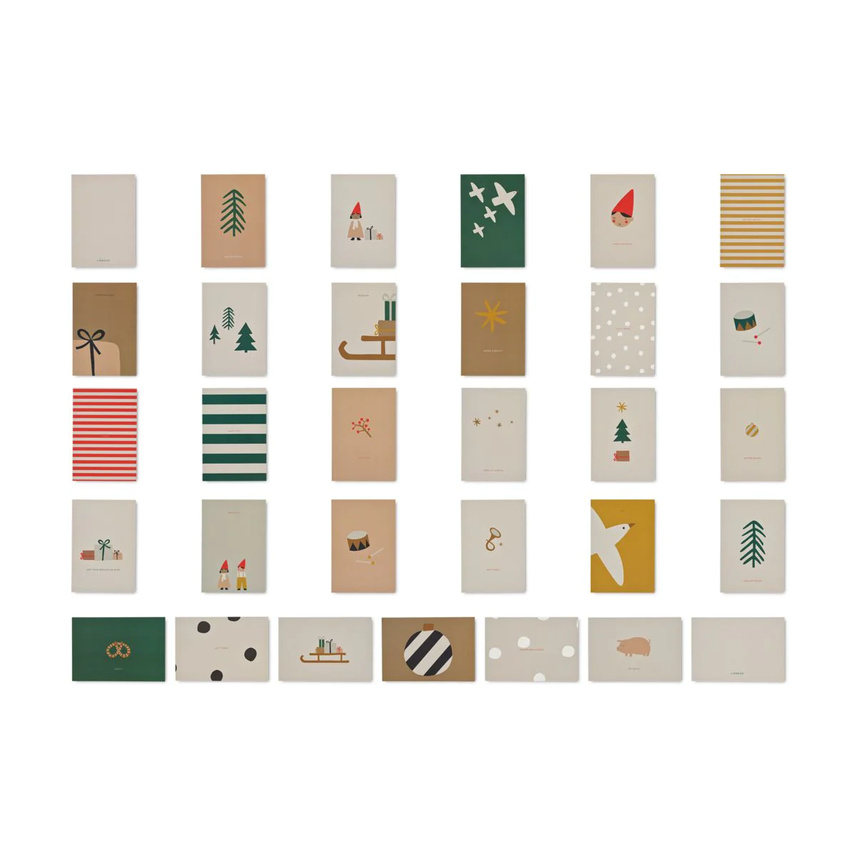 Liewood Bryce cartoline set 30 pezzi carta FSC