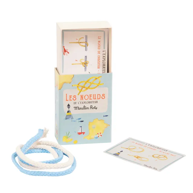 Moulin Roty Le Jardin scatola nodi marinaio 8 nodi