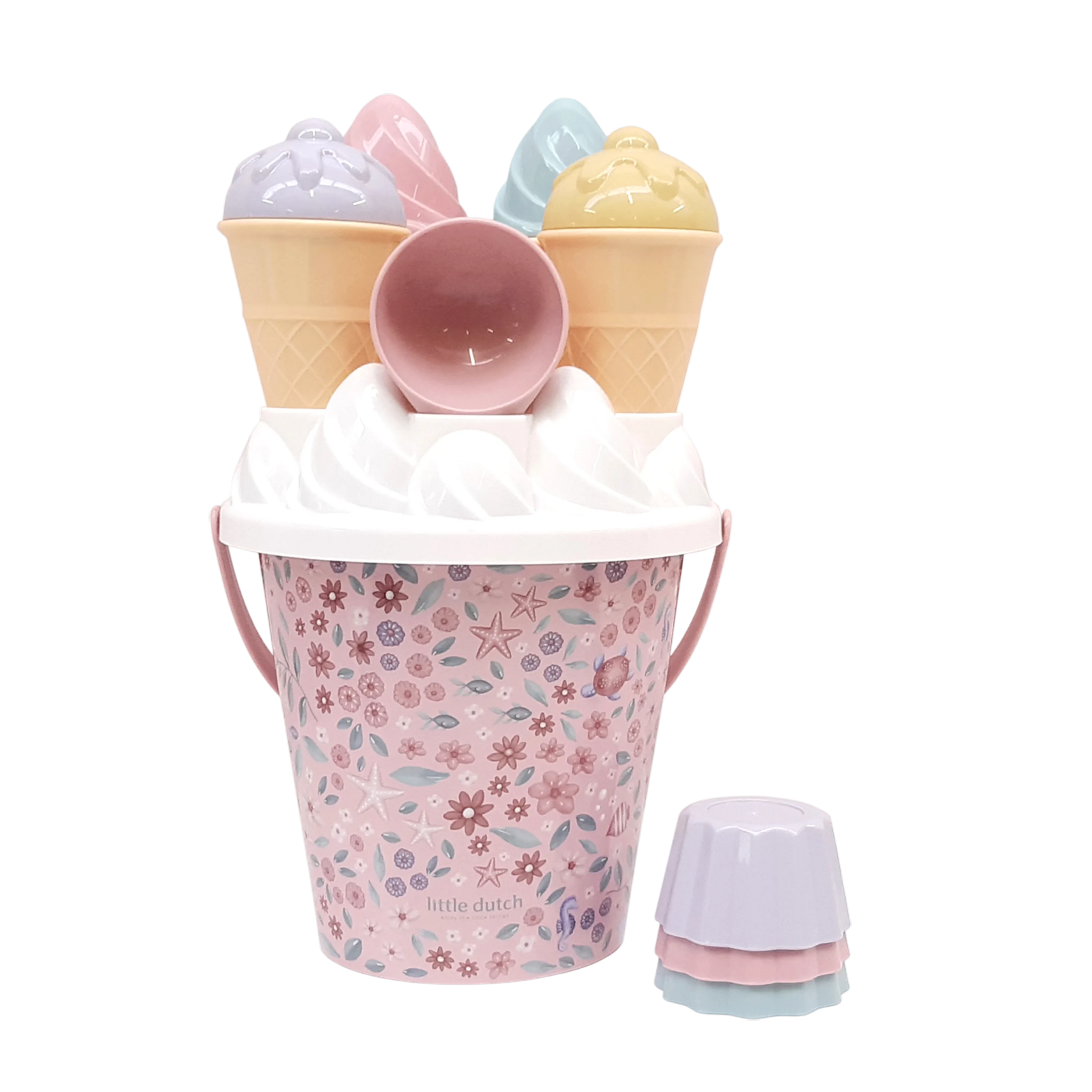 Little Dutch Sirena set mare gelati con secchiello