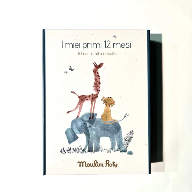 Moulin Roty Sous mon Baobab Carte Primi 12 Mesi 30 Pezzi