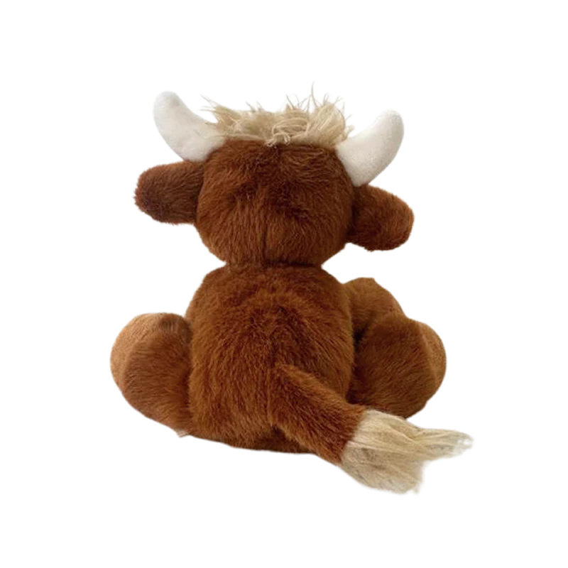 Olli Ella Binky Gus pupazzo mucca magnetico 23 cm con ciuccio