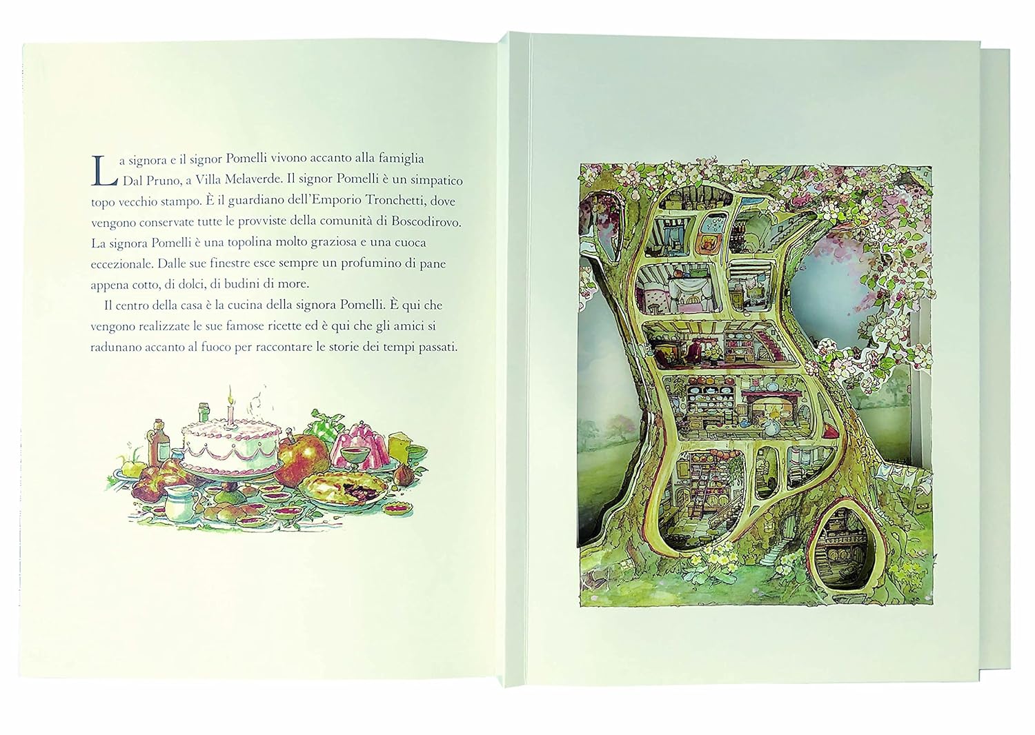 EL Mondo di Boscodirovo libro pop-up 3D