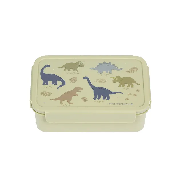 A Little Lovely Company Dino portapranzo bento 2 scomparti