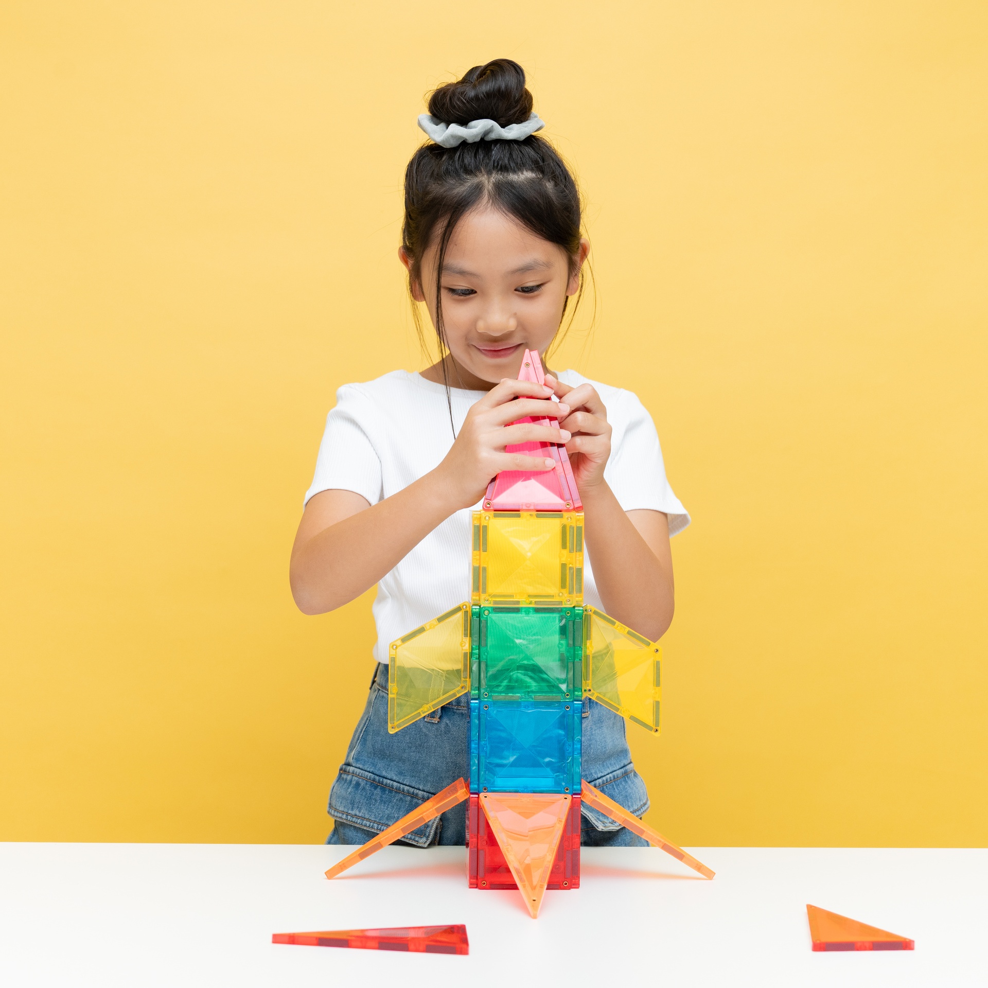 Connetix Light Rocket Pack costruzioni magnetiche 30 pezzi