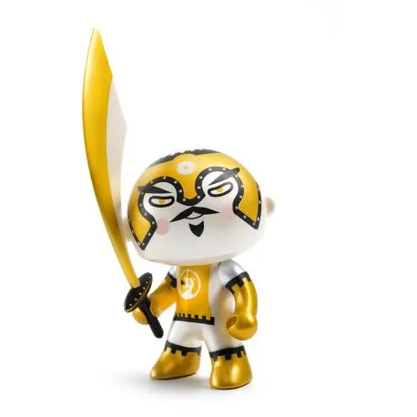 Djeco Arty Toys Ninjo figura vinile cavaliere metallic 15 cm