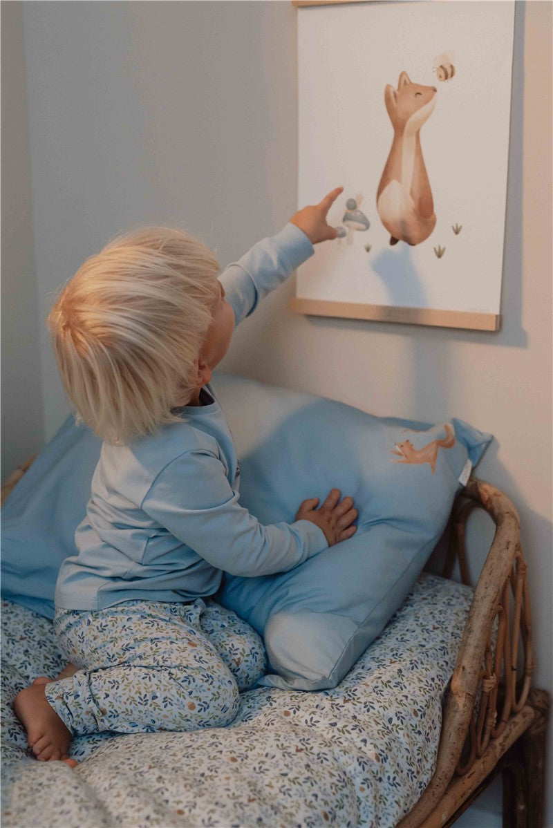 Little Dutch Forest Friends pigiama bimbo blu 2 pezzi bio