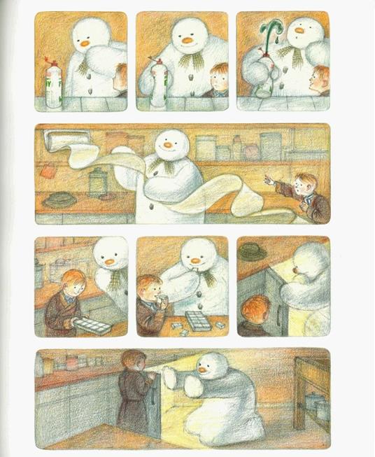 Rizzoli Il Pupazzo di Neve Libro Illustrato 30 Pagine