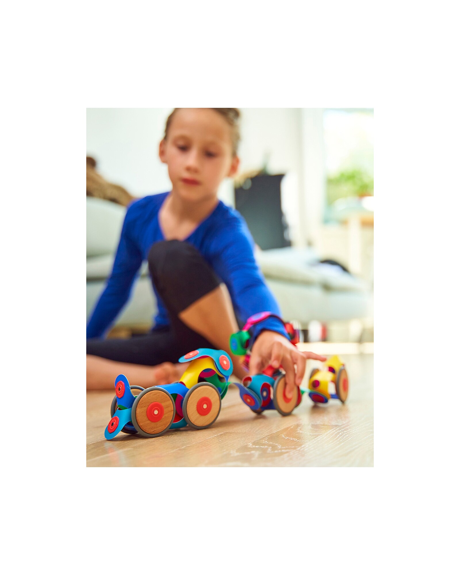 Clixo Wheel Creator Pack gioco magnetico 72 pezzi ruote