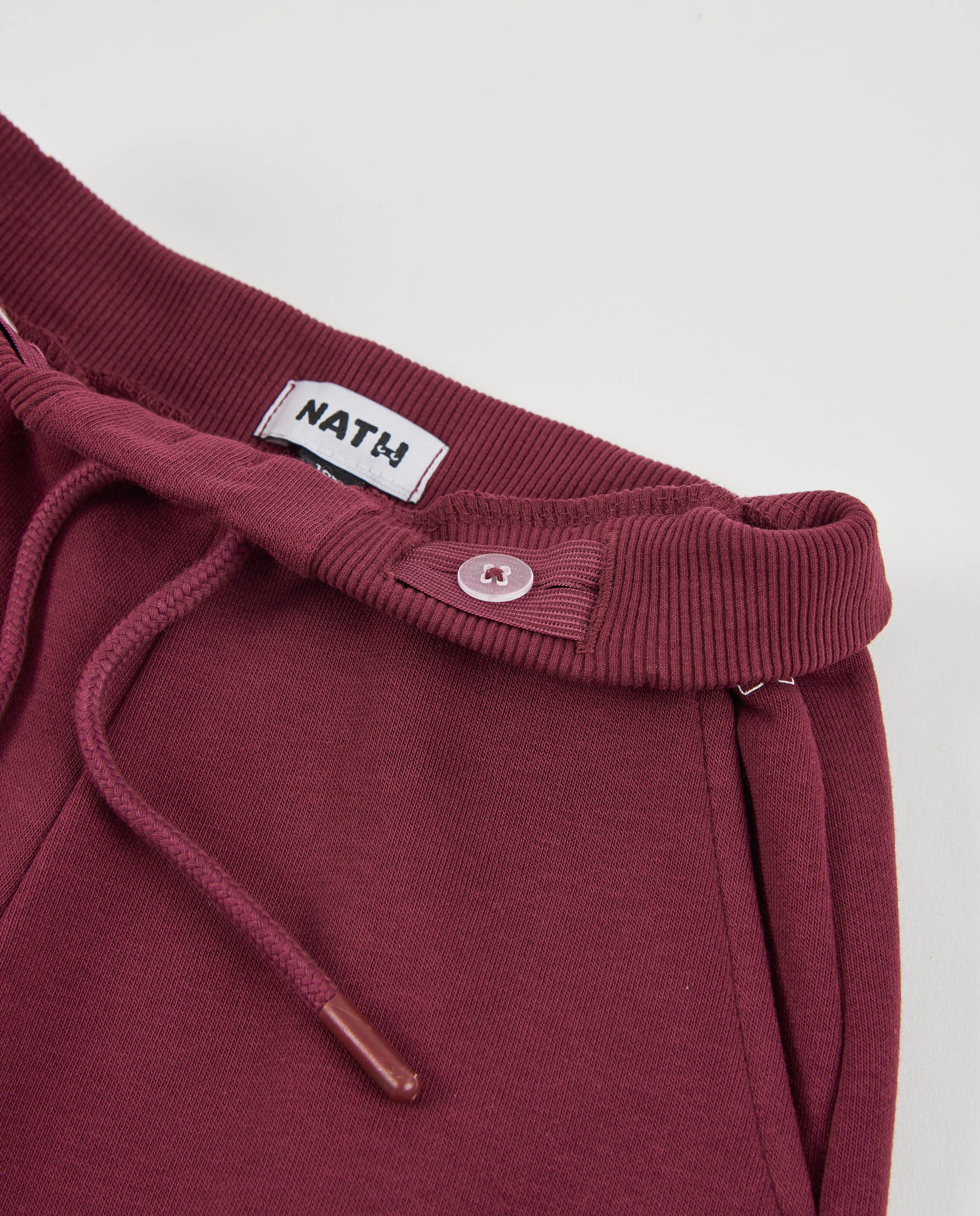 Tuc tuc Pantaloni felpa bambina bordeaux gamba larga