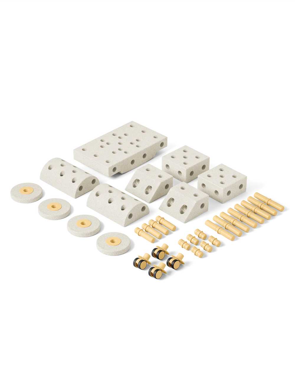 MODU Dreamer Sand Yellow set costruzioni 34 pezzi 50 kg