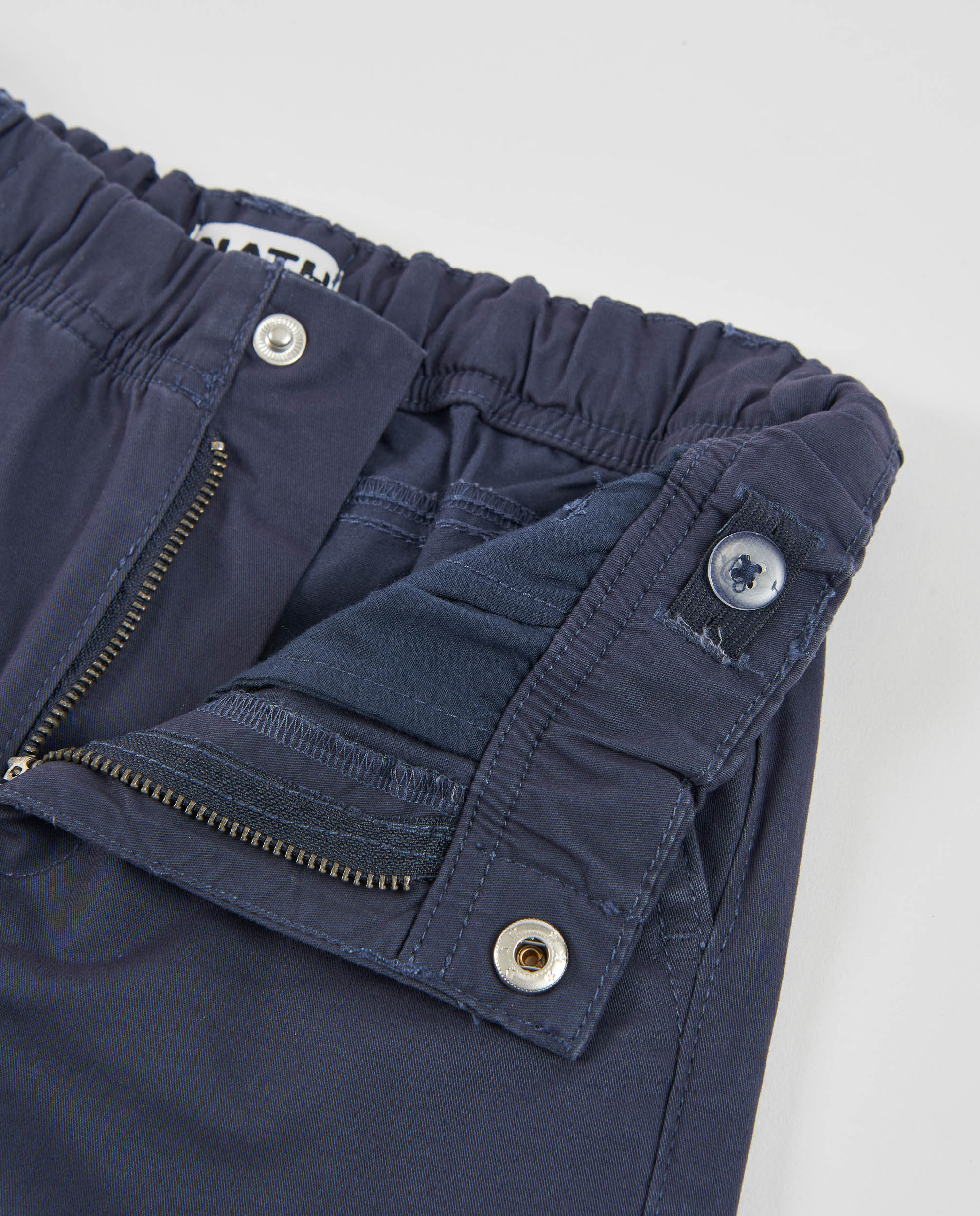 Tuc Tuc pantaloni chino bambino blu vita elasticizzata