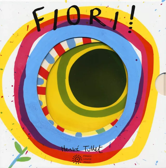 Hervé Tullet Fiori! libro fisarmonica 0-2 anni scatola