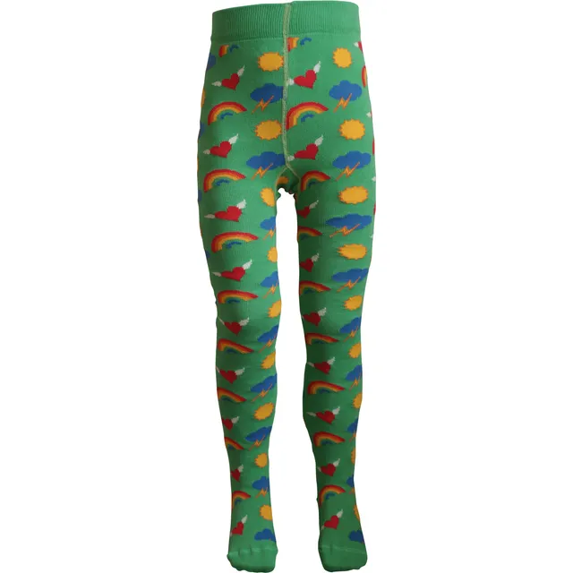 Slugs & Snails Retro collant bimbi verde cotone bio
