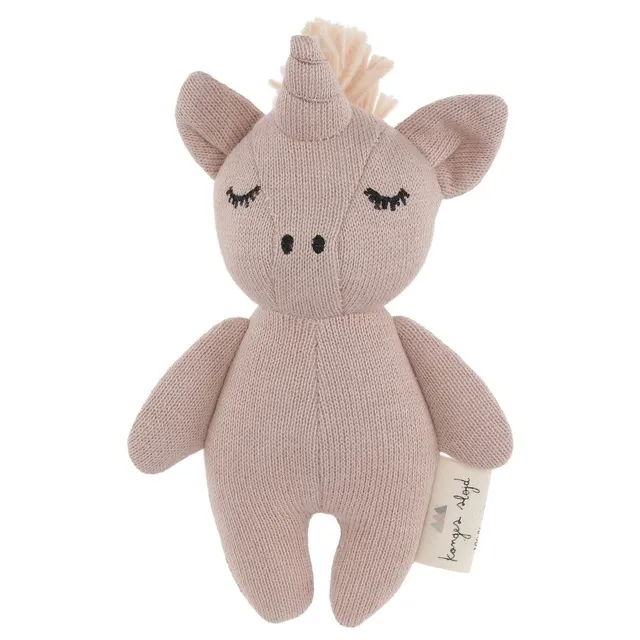 Konges Sløjd Mini Unicorno sonaglio neonato cotone organico