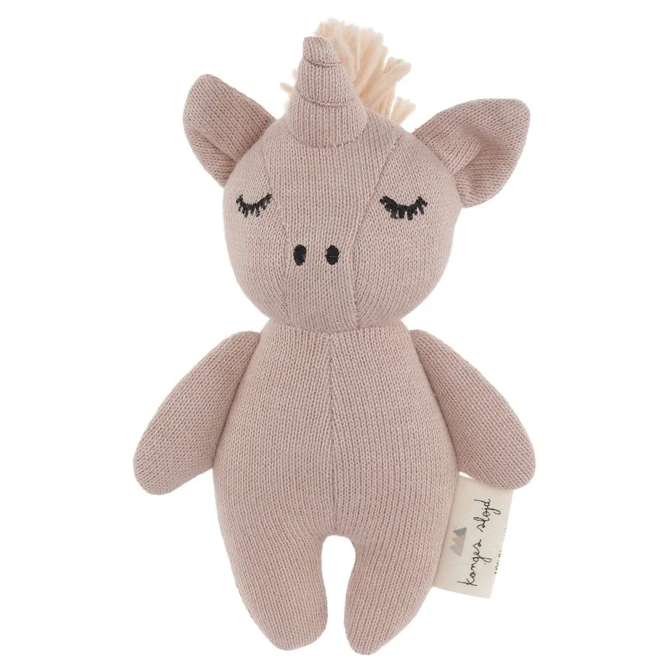 Konges Sløjd Mini Unicorno sonaglio neonato cotone organico
