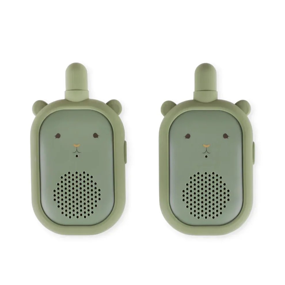 Konges Sløjd Walkie Talkie Silicone Panda walkie talkie olive