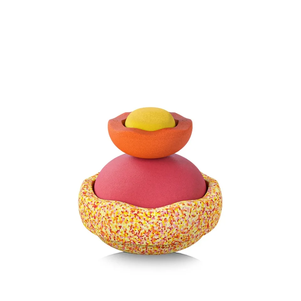 Stapelstein Inside Set Ciotole warm classic confetti 4 pezzi