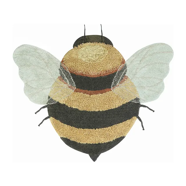 Lorena Canals Ape Planet Bee tappeto sagomato lavabile
