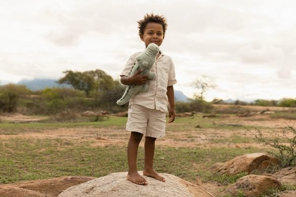 Little Dutch Safari Friends peluche coccodrillo 43 cm