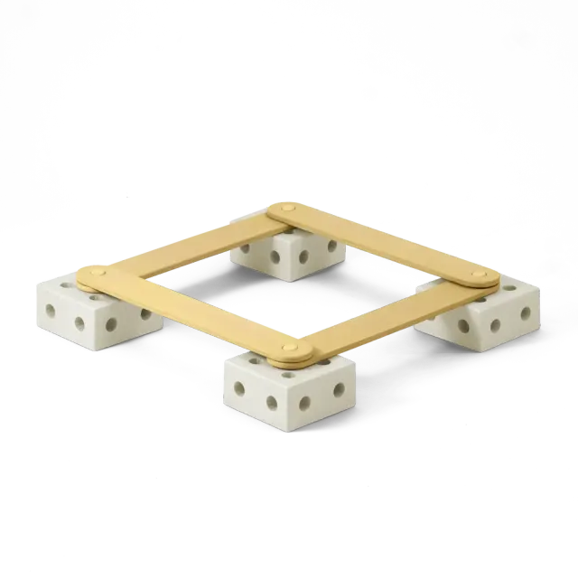 MODU Balance Track percorso equilibrio Sand-Yellow 17 pezzi