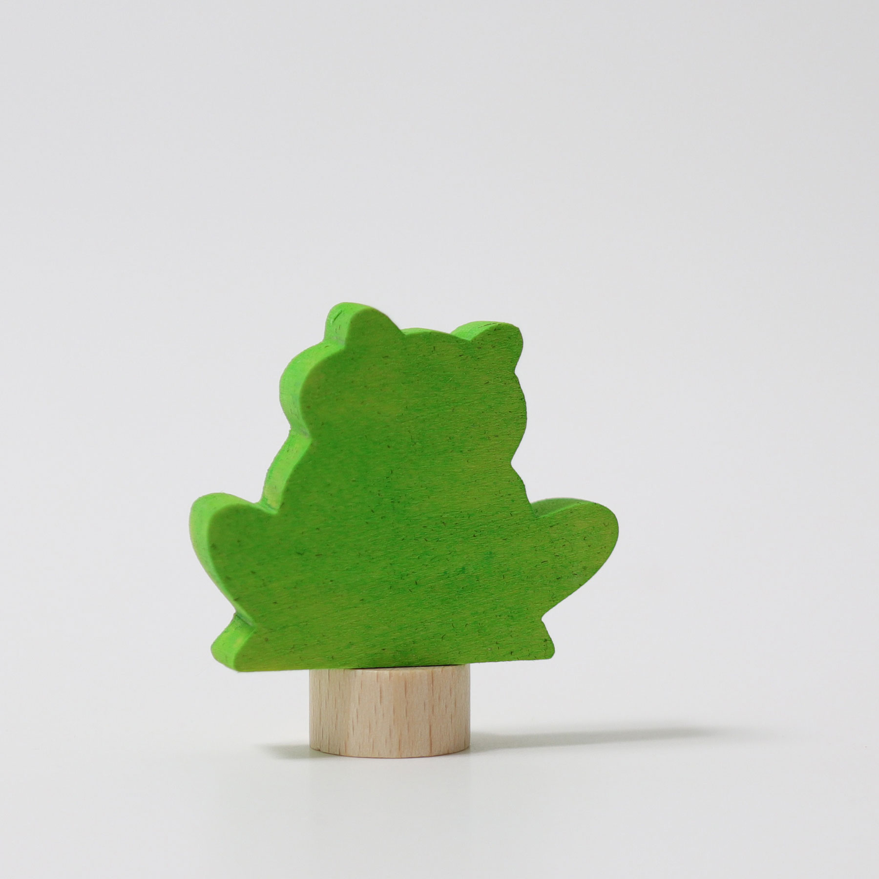 Grimm's Rana Verde Figura Decorativa Legno 4,5 cm