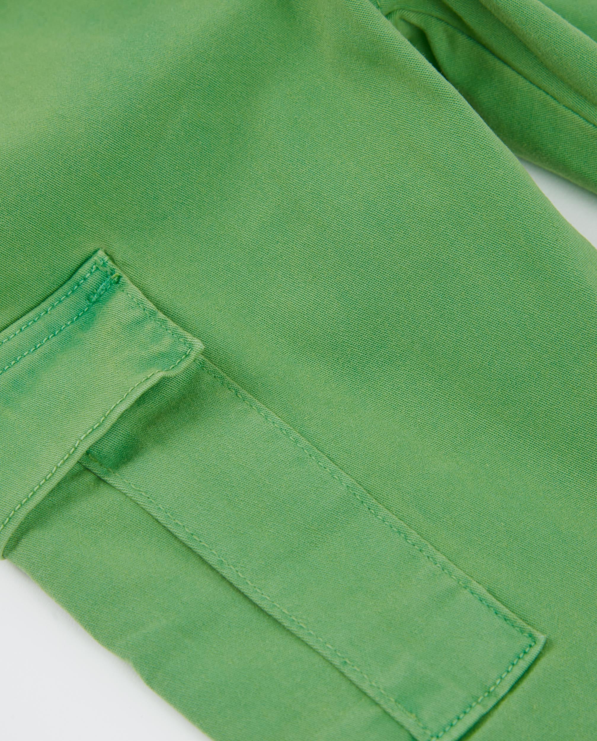 Tuc Tuc pantalone cargo bimbo verde tasche laterali