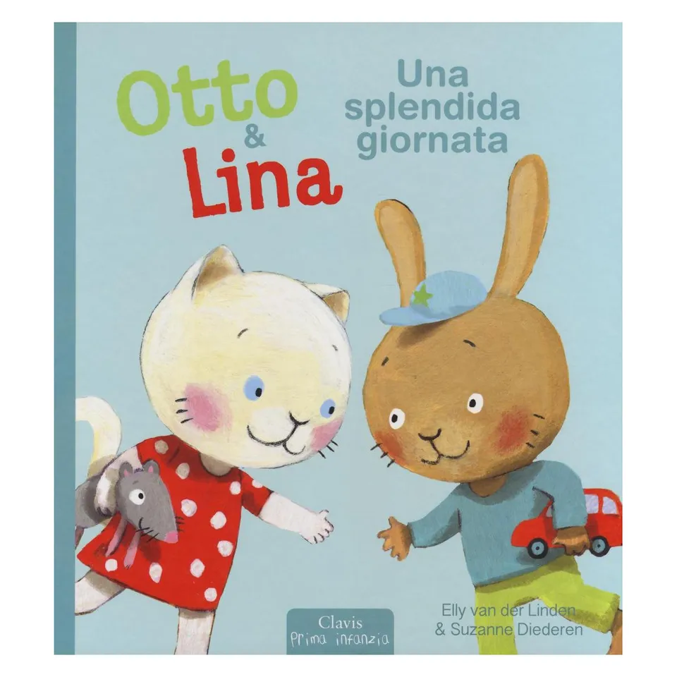 Clavis Otto & Lina una splendida giornata libro cerca-e-trova