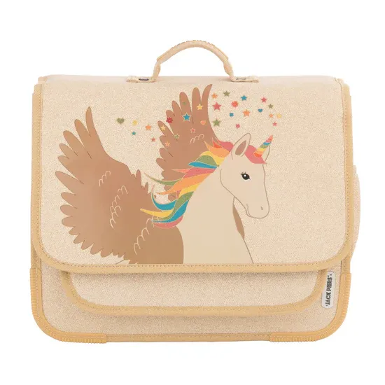 Jack Piers Paris Large Unicorn zaino scuola ergonomico