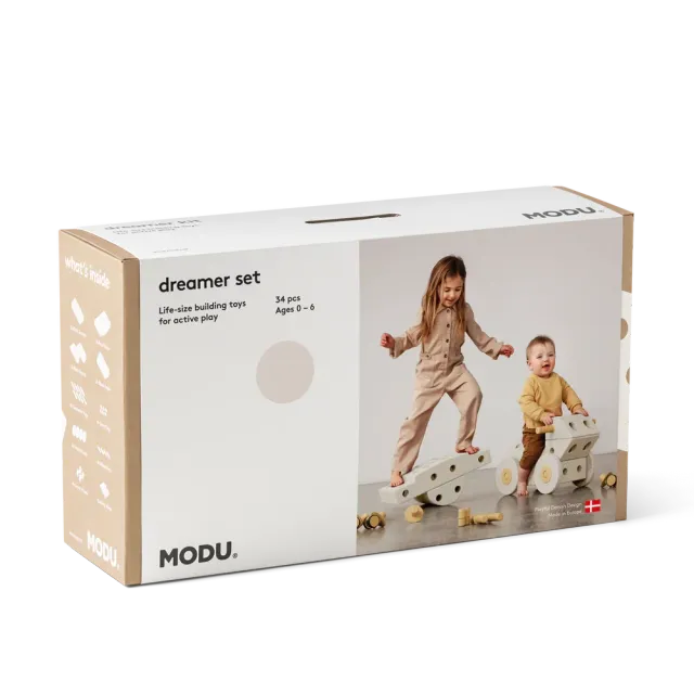 MODU Dreamer Sand Yellow set costruzioni 34 pezzi 50 kg