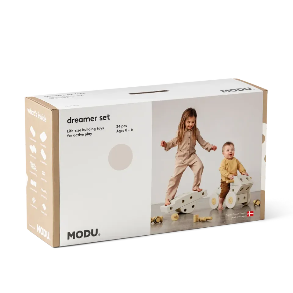 MODU Dreamer Sand Yellow set costruzioni 34 pezzi 50 kg
