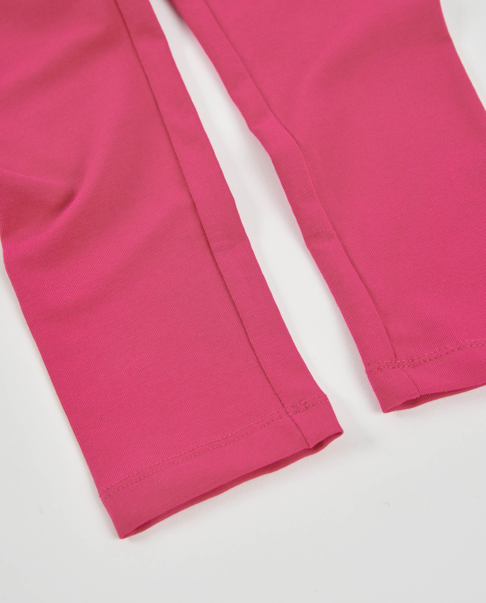 Tuc tuc Basic's leggings bambina fucsia elasticizzati