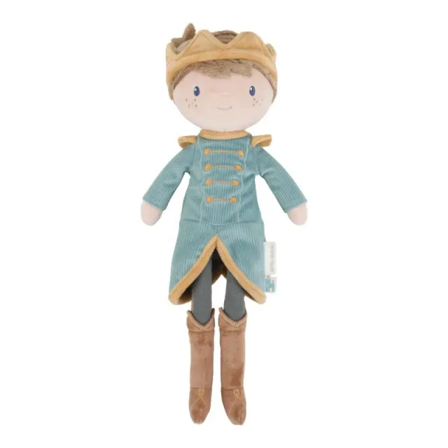 Little Dutch Cuddle Principe Jim bambola morbida 35 cm ciniglia