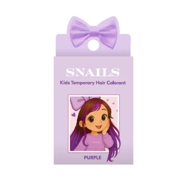 Snails Purple gessetto capelli viola lavabile bambini