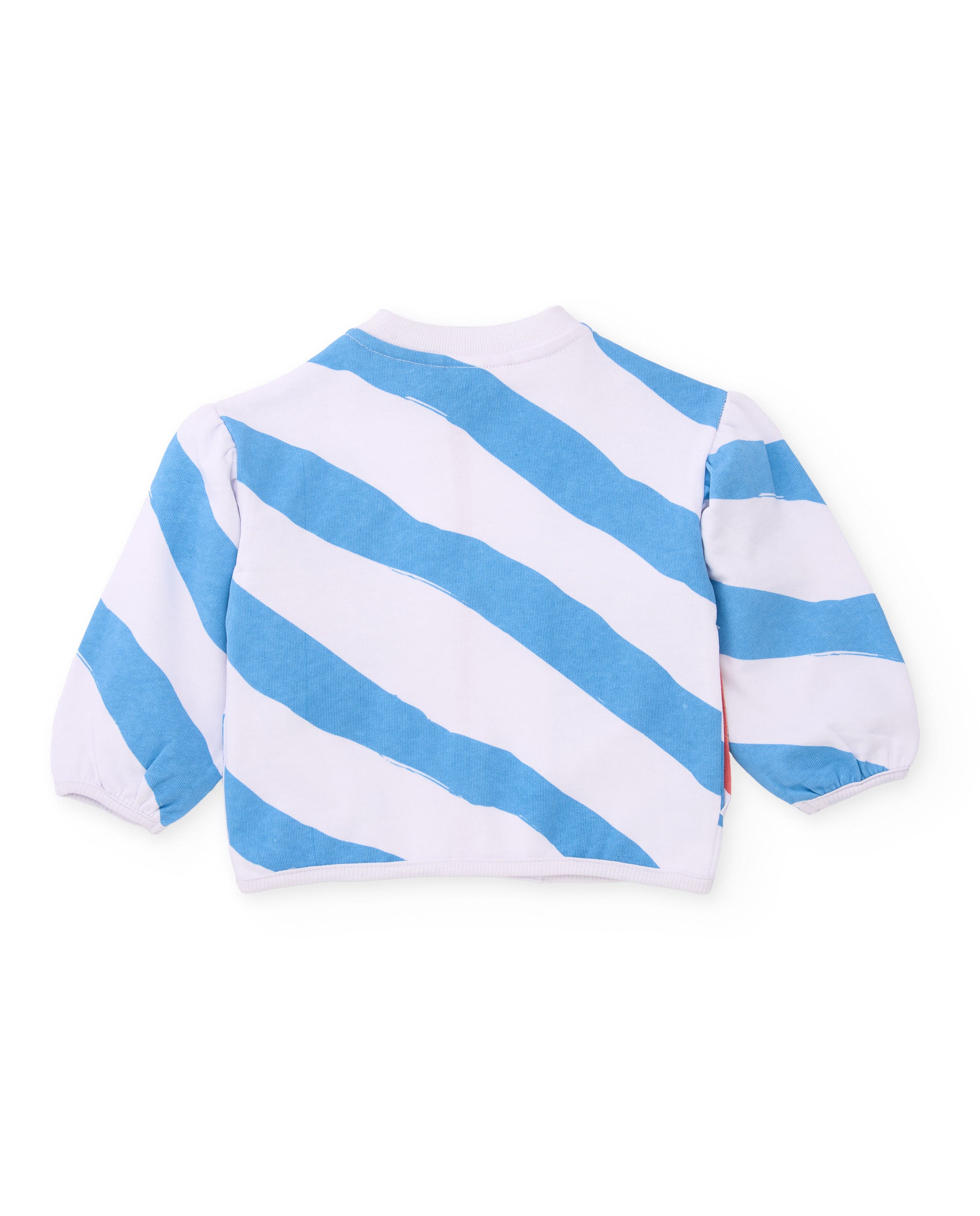 Tuc Tuc felpa bambina cuori zip blu