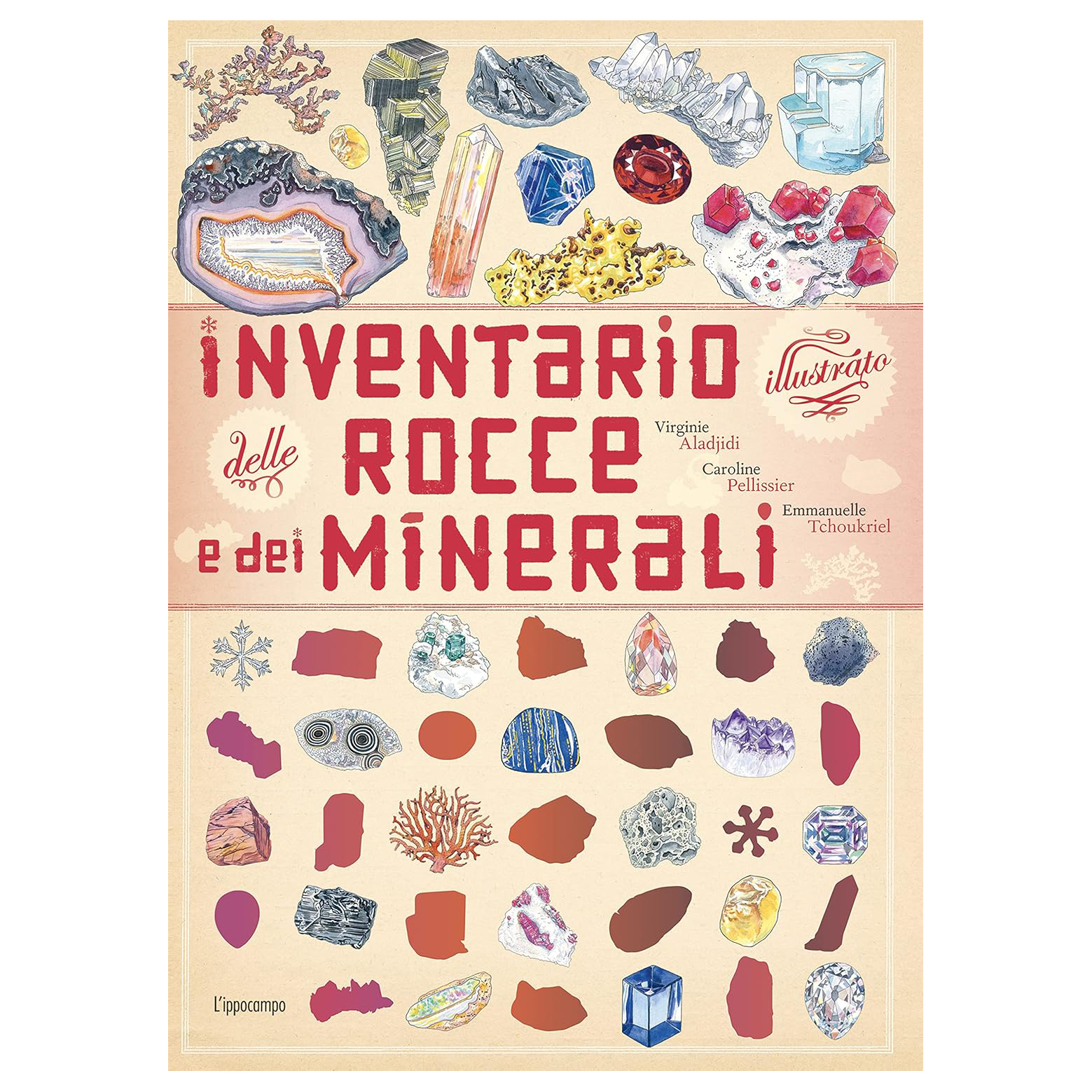 L'Ippocampo Inventario minerali libro da 6 anni