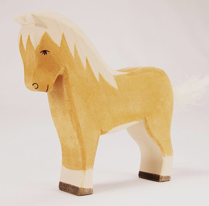 Ostheimer Cavallo Haflinger figura legno 12 cm