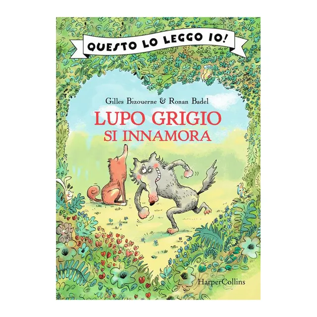 Lupo Grigio Si innamora libro maiuscolo da 6 anni