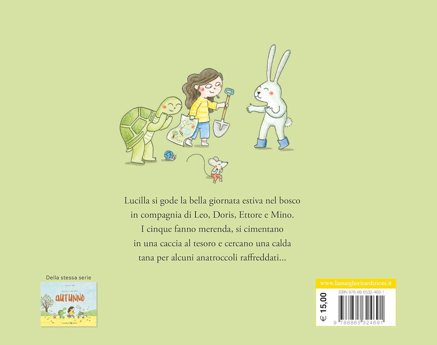 La Margherita Estate Lucilla e Amici Libro 64 Pagine 3-6 Anni