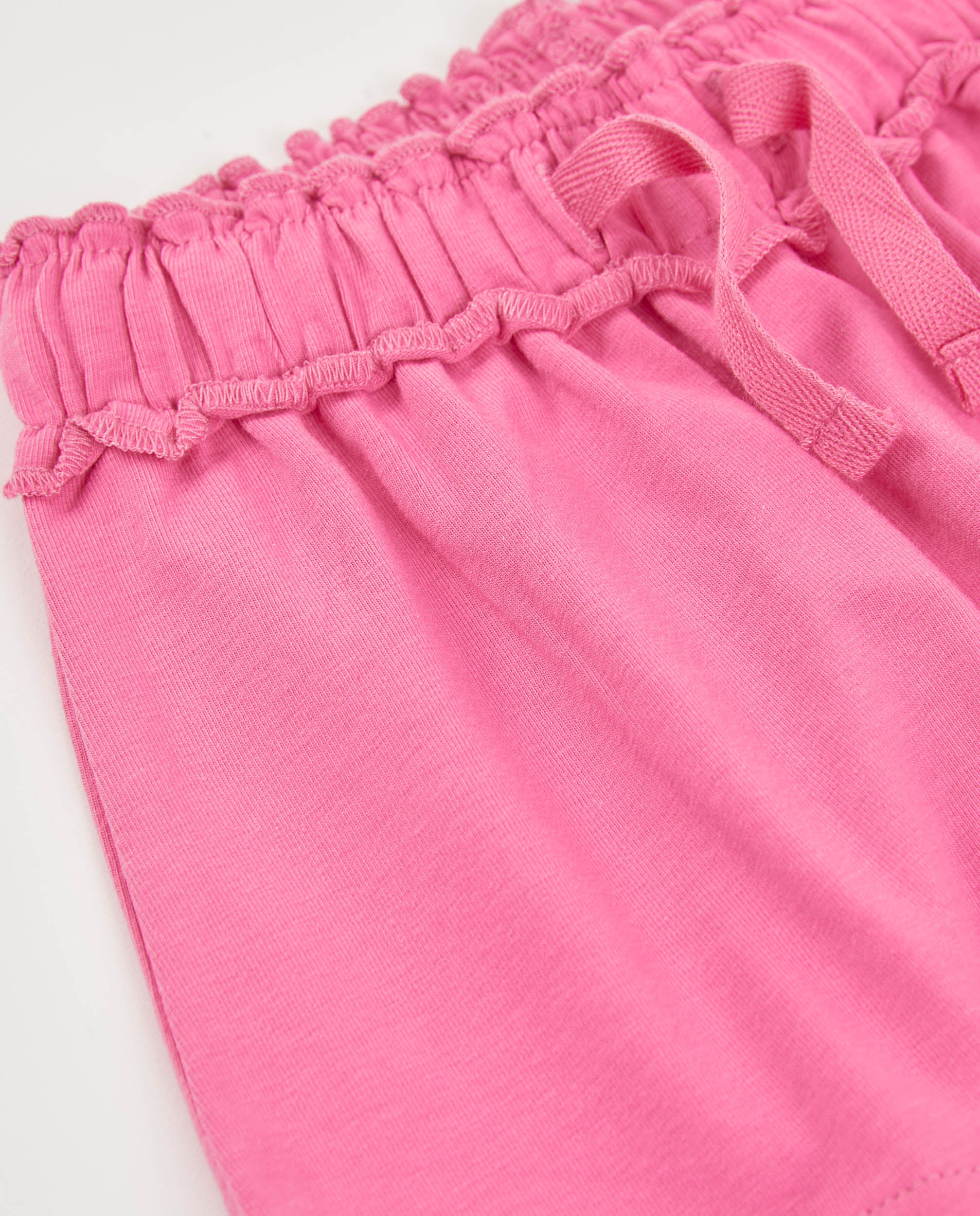 Tuc Tuc shorts bambina rosa jersey vita elastica