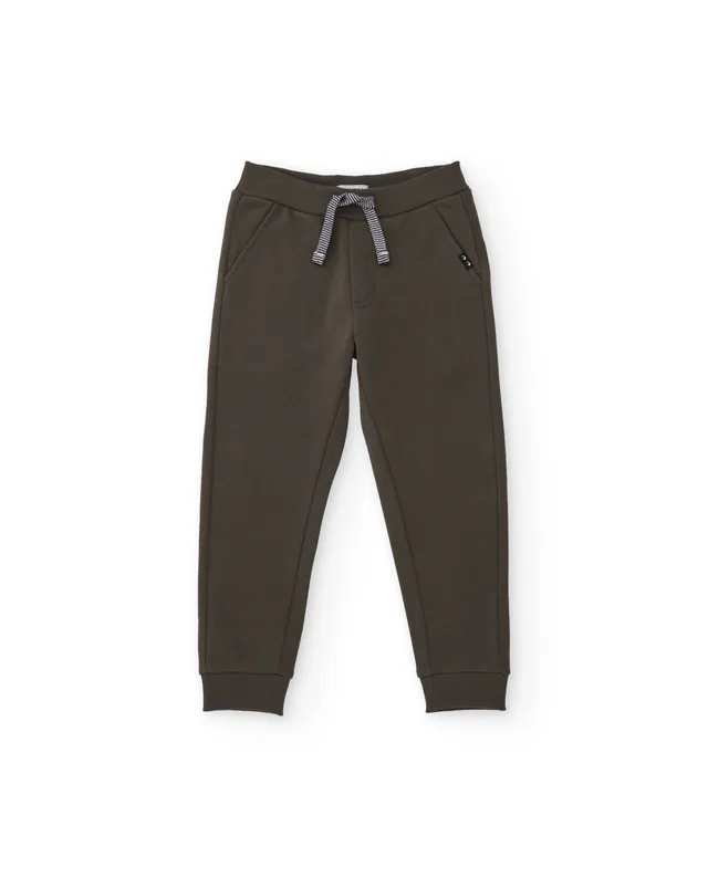 Tuc Tuc Basic's pantalone tuta bimbo marrone felpa