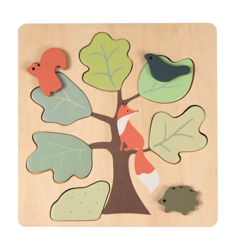 Egmont Toys Cuccu Fox puzzle legno 24 cm