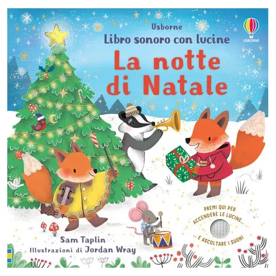 Usborne La notte di Natale libro sonoro con lucine
